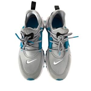 Nike React Presto GS Wolf Grey Laser Blue BQ4002-014 Youth Size 5.5Y